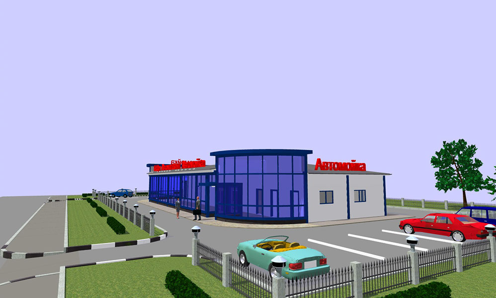 Автомойка проект