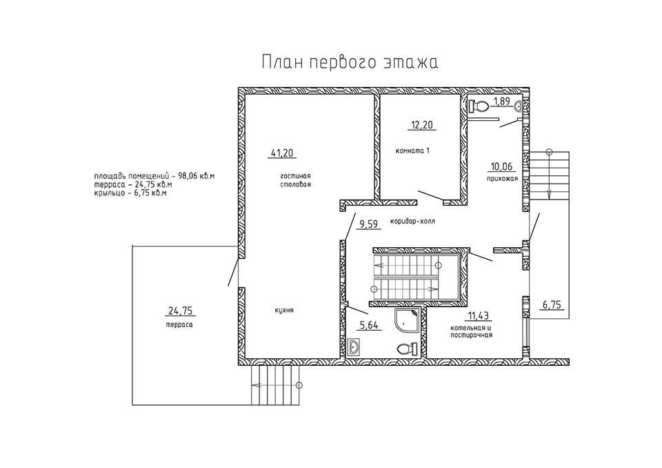 Коттедж проект
