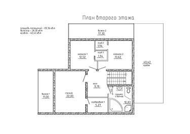 Коттедж проект