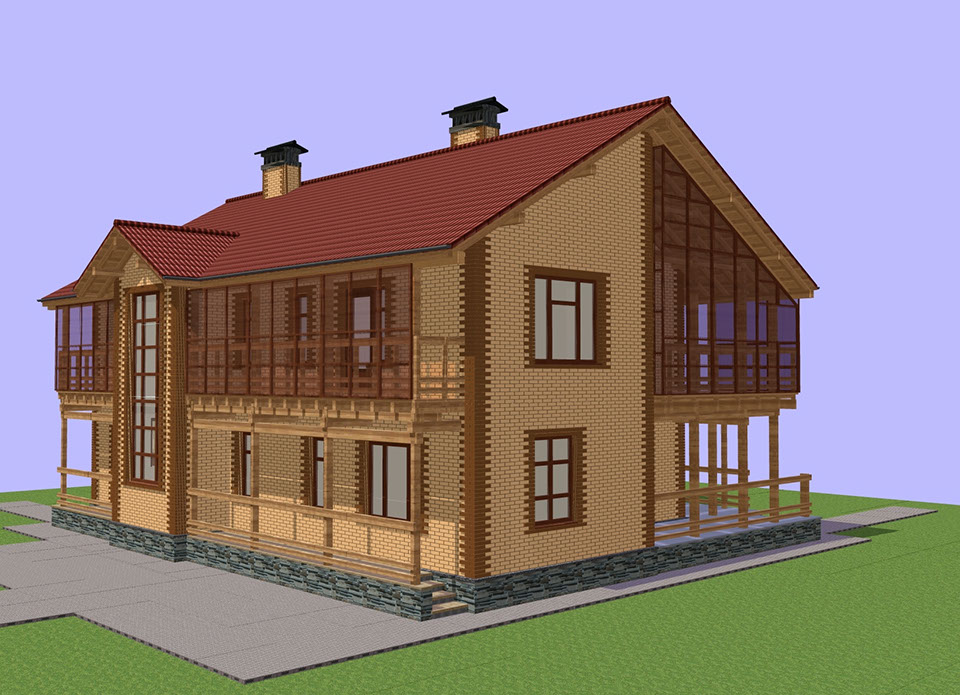 Коттедж проект