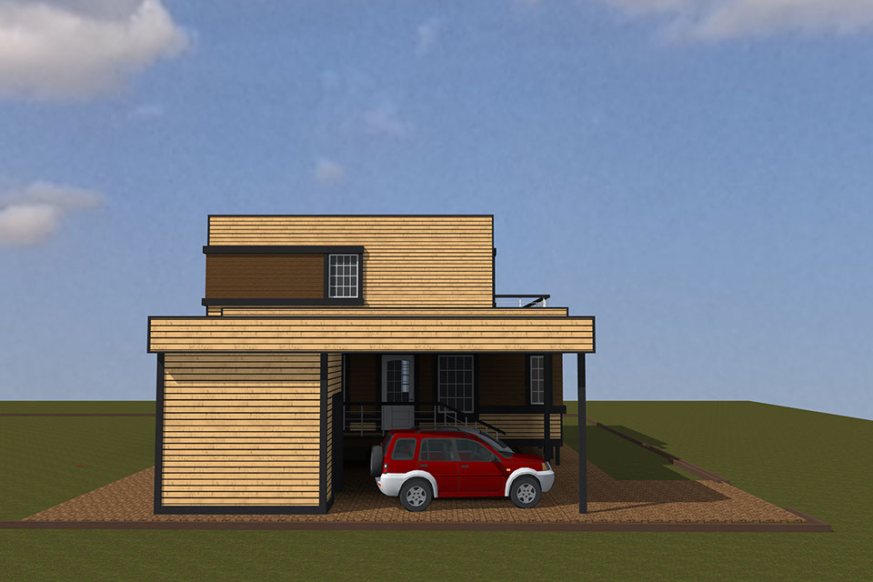 Коттедж проект