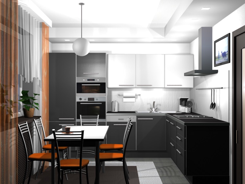 интерьер кухни