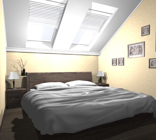 интерьер спальни